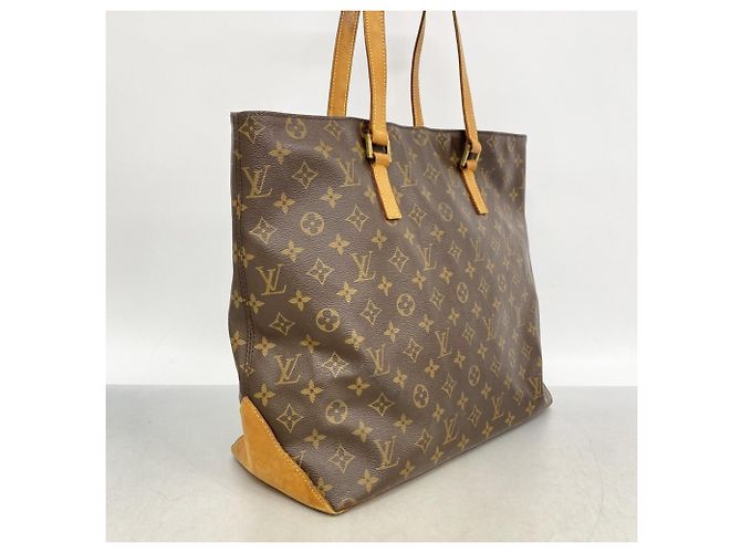 Borsa Tote Cabas Mezzo Monogram Louis Vuitton Marrone - vista 2