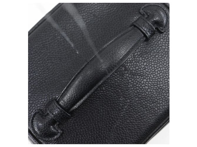 Pochette Vanity Chanel Coco Mark Nero - vista 4