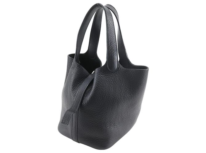 Borsa Picotin PM di Hermès Nero - vista 2