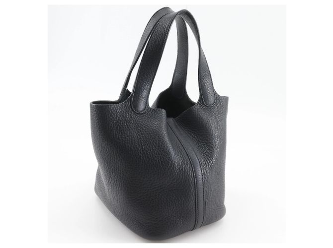 Borsa Picotin PM di Hermès Nero - vista 3
