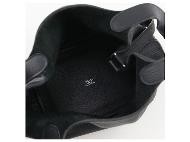 Borsa Picotin PM di Hermès Nero - vista 6