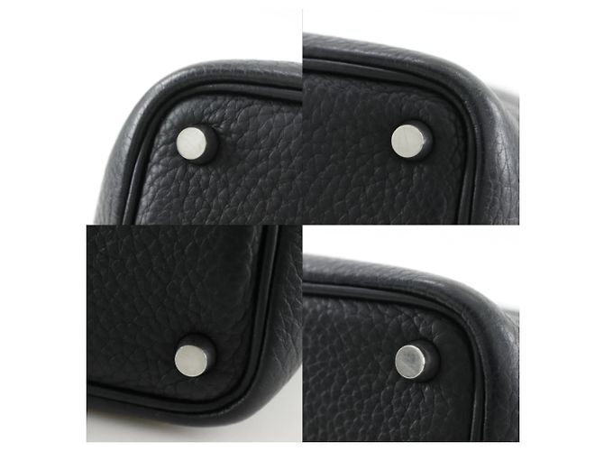 Borsa Picotin PM di Hermès Nero - vista 8