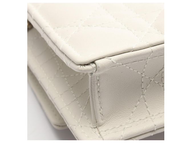 Borsa a spalla in pelle My Dior con catena - vista 2