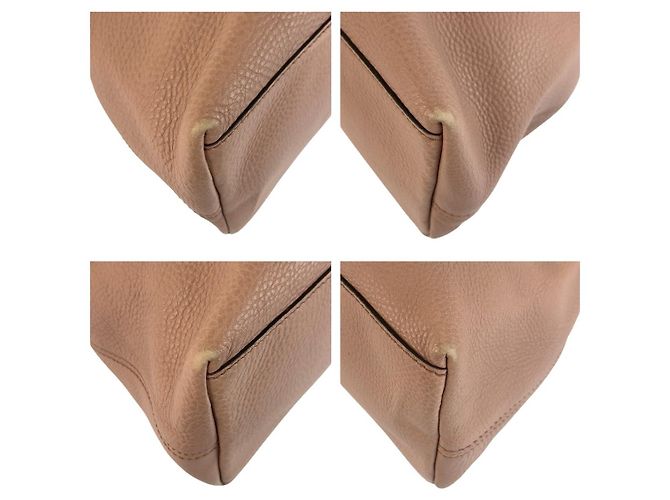 Gucci Soho Leder Schultertasche mit Kette Pink - Ansicht 4