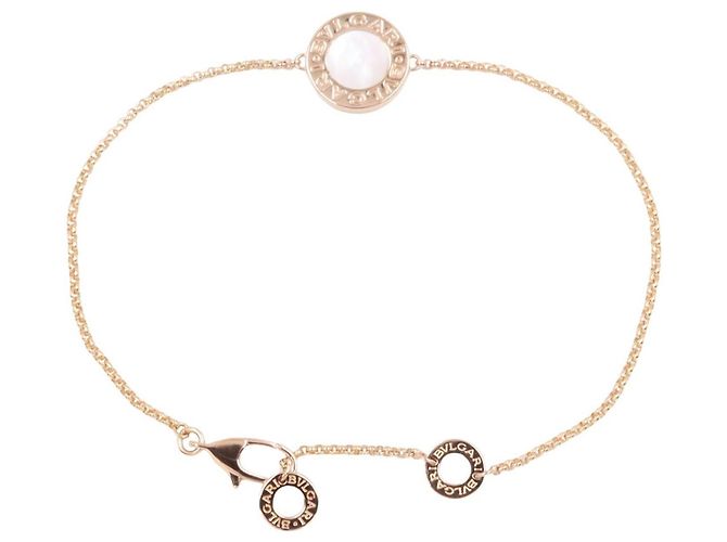 Bulgari Bracciale in Madreperla in Oro Rosa K18PG Bvlgari D'oro Metallico - vista 4
