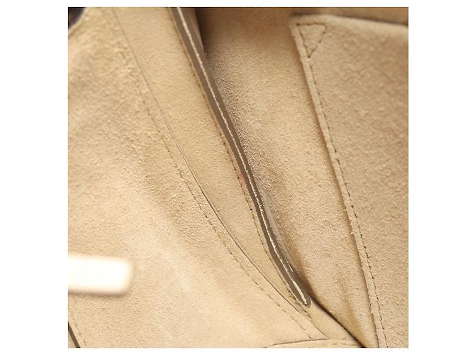 Chloé Bolso de cuero de ante Chloe Pixie beige - vista 5