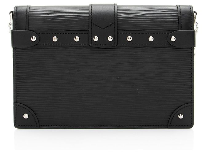 Billetera de Cadena en Cuero Epi Louis Vuitton Negro - vista 3