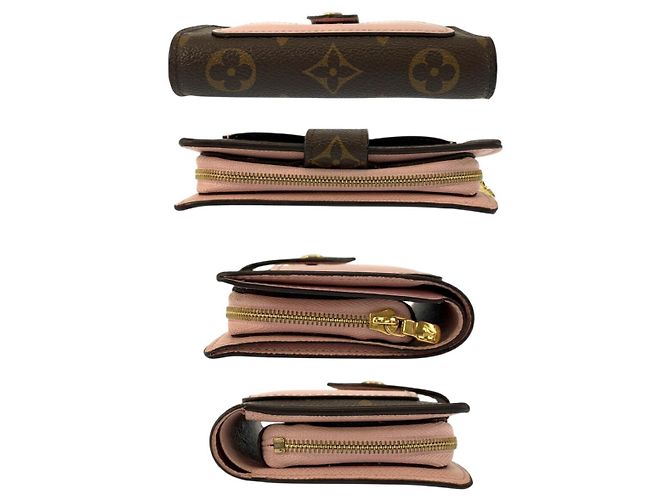 Portafoglio Juliette Monogram Louis Vuitton Rosa - vista 10