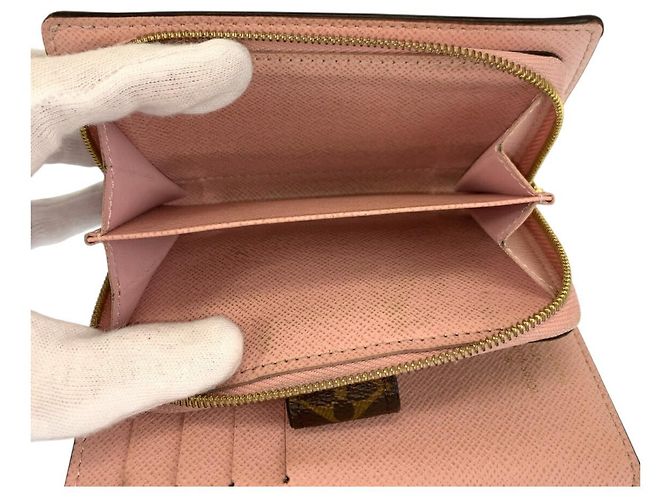 Portafoglio Juliette Monogram Louis Vuitton Rosa - vista 5