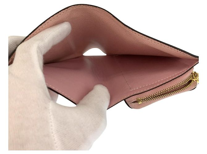 Portafoglio Juliette Monogram Louis Vuitton Rosa - vista 6