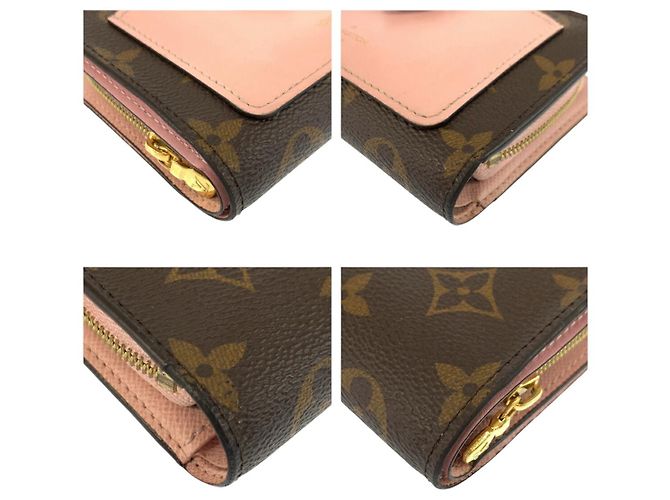 Portafoglio Juliette Monogram Louis Vuitton Rosa - vista 7