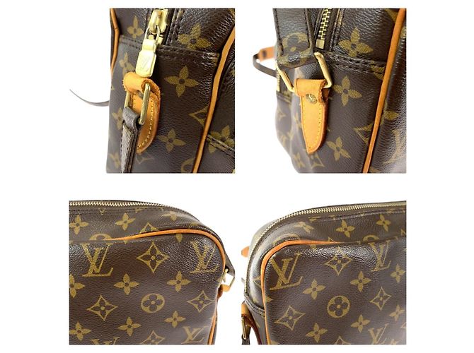 Borsa a Spalla Monogram Nile di Louis Vuitton Marrone - vista 5