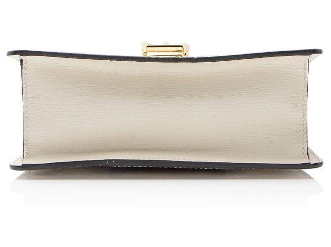 Gucci Leder Valentinstag Sylvie Mini Handtasche Blau - Ansicht 4