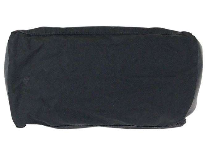 Clutch in pelle nylon Saffiano Tessuto di Prada Nero - vista 9