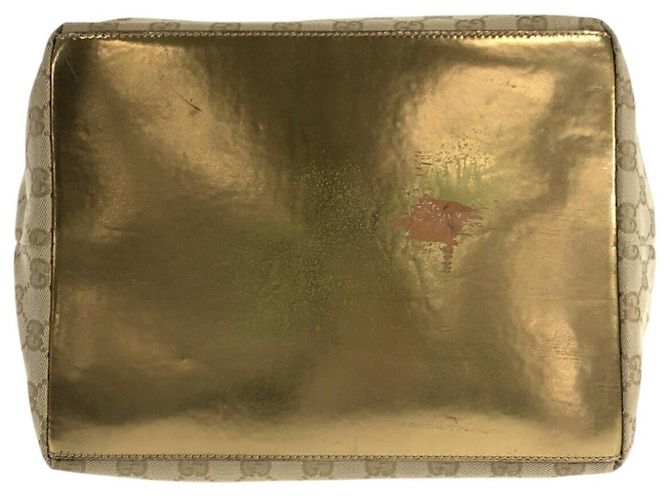 Bolsa tote Sherry Line em lona GG da Gucci Marrom Bege - vista 10