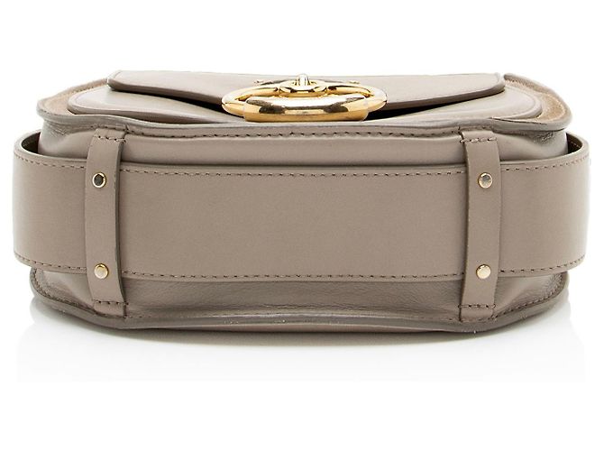 Chloé Bolso de Hombro Tess Small de Piel de Ternera Chloe Gris - vista 4