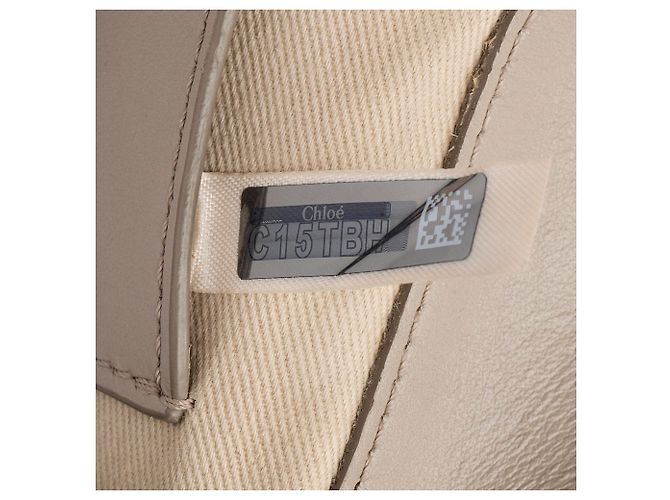 Chloé Bolso de Hombro Tess Small de Piel de Ternera Chloe Gris - vista 9