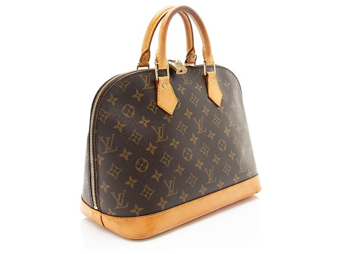 Louis Vuitton Vintage Monogramm Canvas Alma PM Handtasche Braun - Ansicht 2