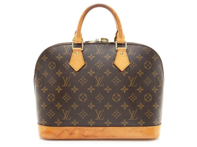 Louis Vuitton Vintage Monogramm Canvas Alma PM Handtasche Braun - Ansicht 3
