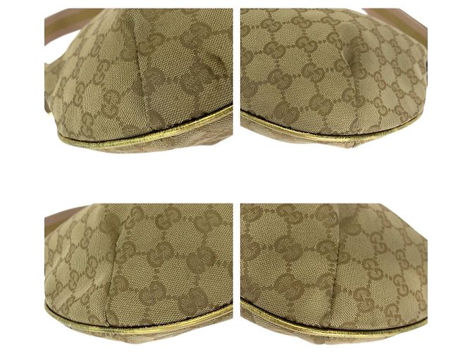 Borsa a Spalla in Tela GG e Pelle Verniciata Gucci - vista 3