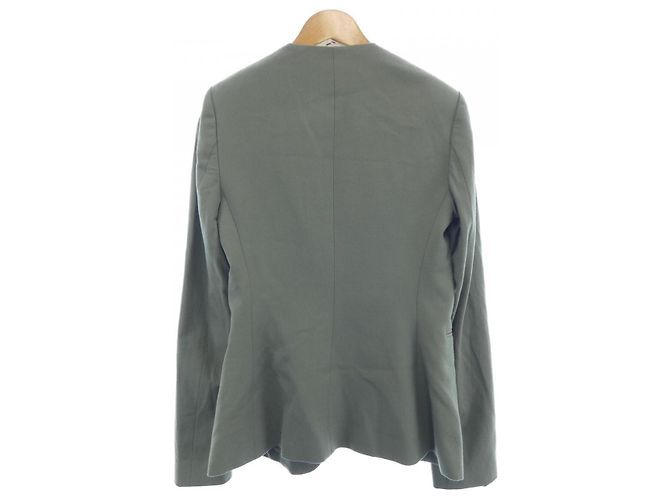 Chaqueta Theory Verde Caqui - vista 2