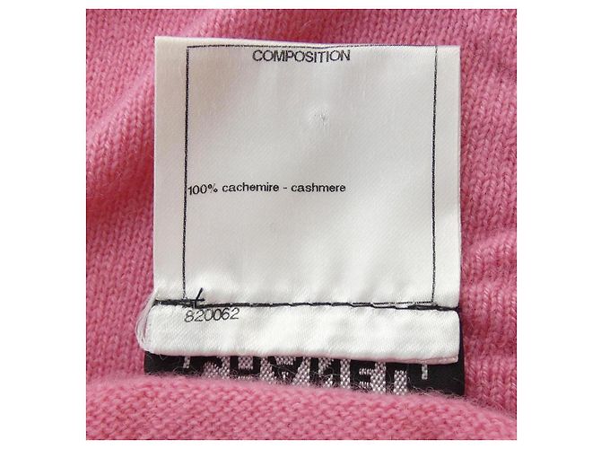 Chaleco de cachemira Chanel P53682K06991 Rosa - vista 3