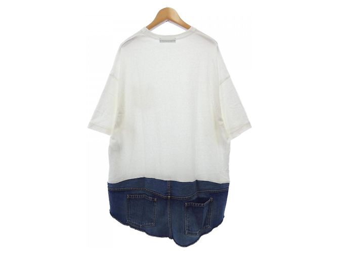 Camiseta UNDERCOVER Blanco Azul - vista 2