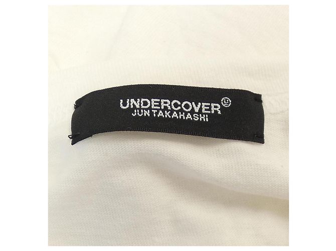 Camiseta UNDERCOVER Blanco Azul - vista 4