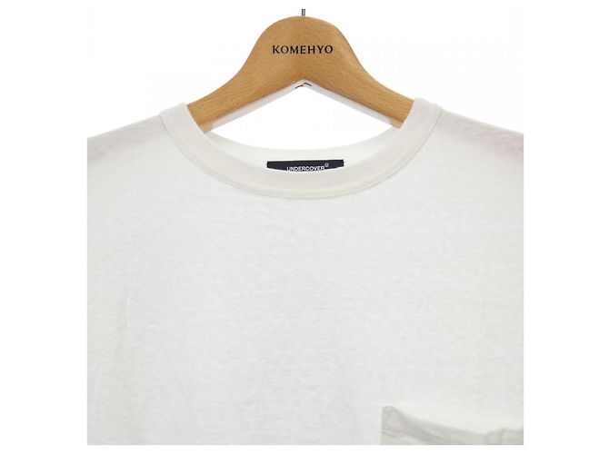 Camiseta UNDERCOVER Blanco Azul - vista 5