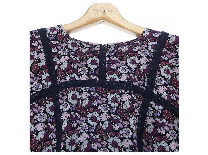 Autre Marque GRACE CONTINENTAL Kleid Schwarz Lila - Ansicht 5
