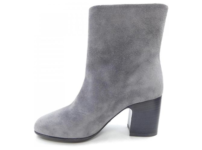 Timeless Botas de piel de ternera de Chanel Castaño - vista 2