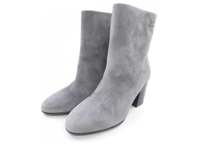 Timeless Botas de piel de ternera de Chanel Castaño - vista 3