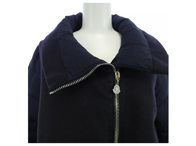 Abrigo de plumón Moncler AGLAIA Azul Marino - vista 7