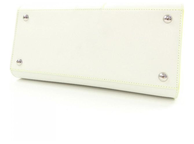 Borsa Delvaux Brillant in pelle di vitello Bianco - vista 4