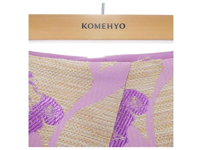 Autre Marque Falda de cajón Rosa Beige - vista 5