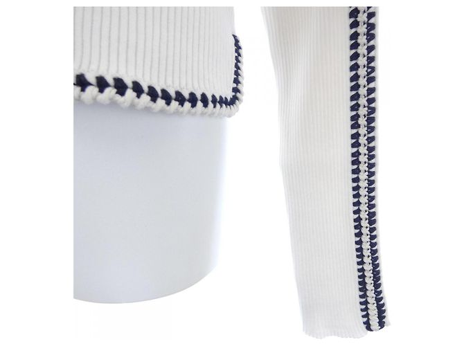 Chanel P72010K10343 Top Negro Blanco - vista 7