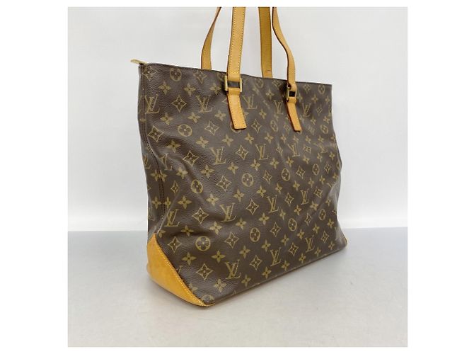 Borsa Tote Cabas Mezzo Monogram Louis Vuitton Marrone - vista 2