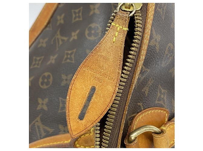 Borsa a mano verticale Lockit Monogram Louis Vuitton Marrone - vista 10