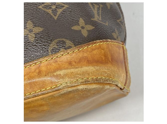 Borsa a mano verticale Lockit Monogram Louis Vuitton Marrone - vista 6