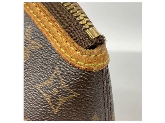 Borsa a mano verticale Lockit Monogram Louis Vuitton Marrone - vista 7