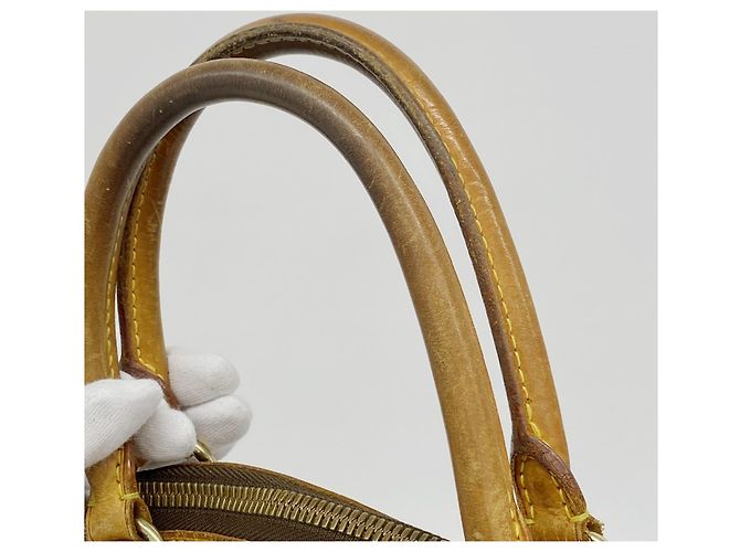 Borsa a mano verticale Lockit Monogram Louis Vuitton Marrone - vista 9