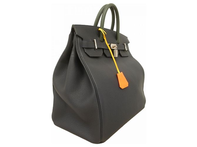 Borsa Haut à Courroies 40 di Hermès Blu navy - vista 2