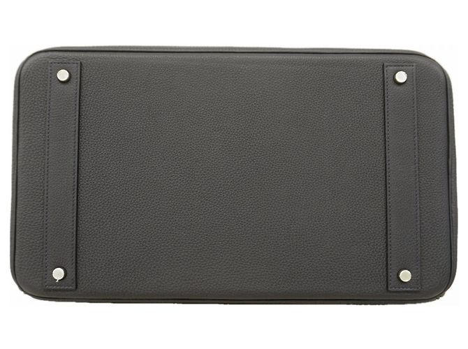 Borsa Haut à Courroies 40 di Hermès Blu navy - vista 3