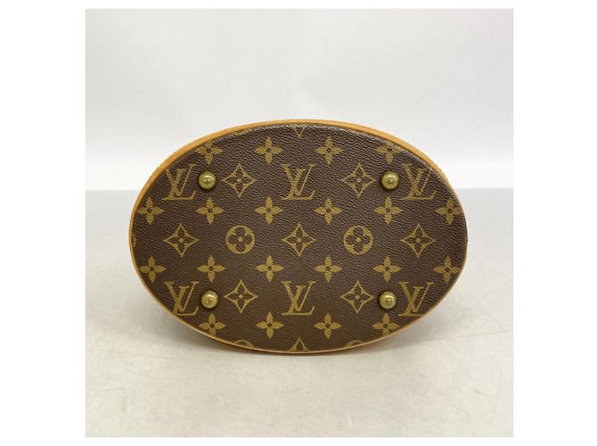 Borsa Tote Bucket PM Monogram Louis Vuitton Marrone - vista 3