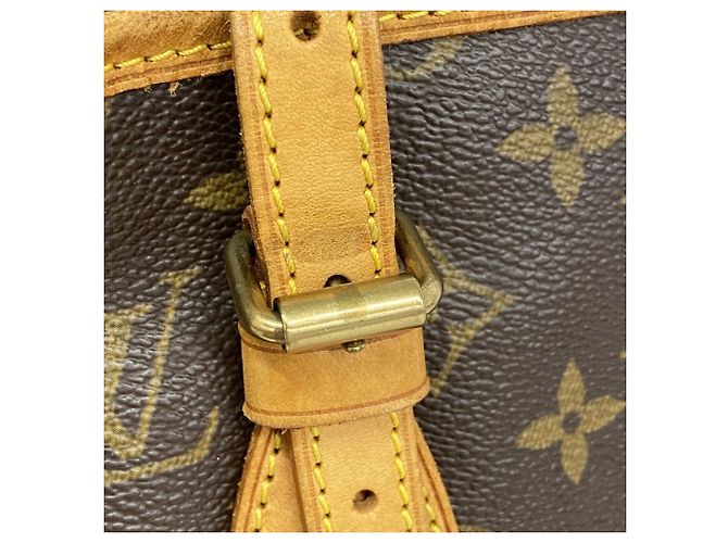 Borsa Tote Bucket PM Monogram Louis Vuitton Marrone - vista 9