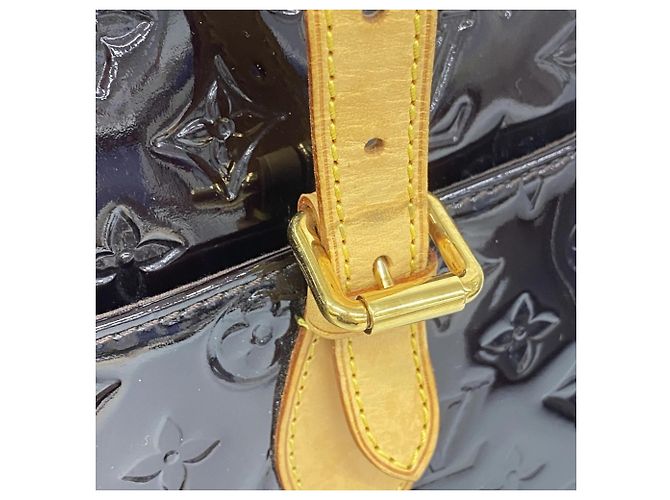 Borsa Louis Vuitton Vernis Summit Drive Bordò - vista 7