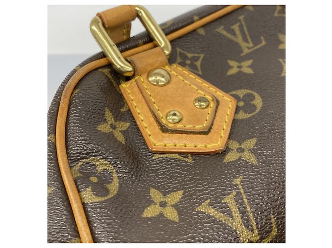 Borsa Manhattan PM Monogram Louis Vuitton Marrone - vista 12