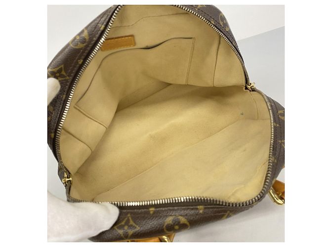 Borsa Manhattan PM Monogram Louis Vuitton Marrone - vista 4