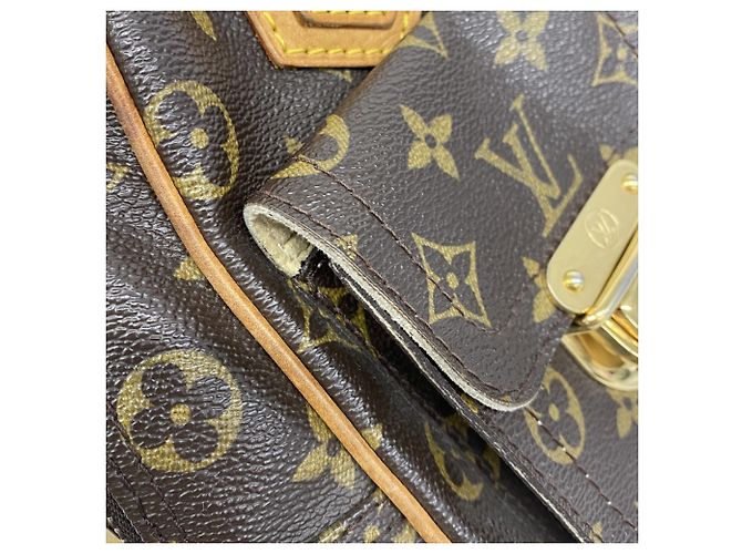 Borsa Manhattan PM Monogram Louis Vuitton Marrone - vista 7