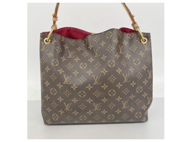 Borsa a Spalla Graceful PM Monogramma Louis Vuitton Marrone - vista 10